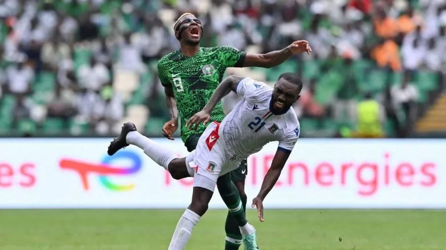 CAN 2023, Groupe A, 1re journée, Victor Oshimen sauve le Nigeria contre la Guinée équatoriale