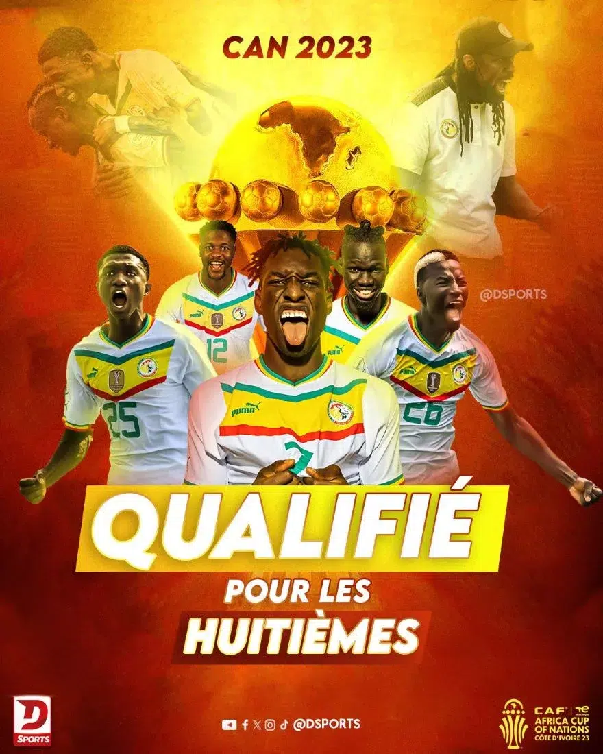 CAN 2023 Groupe C 2e journée Sénégal vs Cameroun