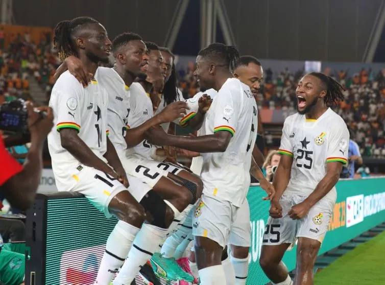CAN 2023, Groupe B, Le Ghana a été rattrapé au score 2-2 par l'Egypte