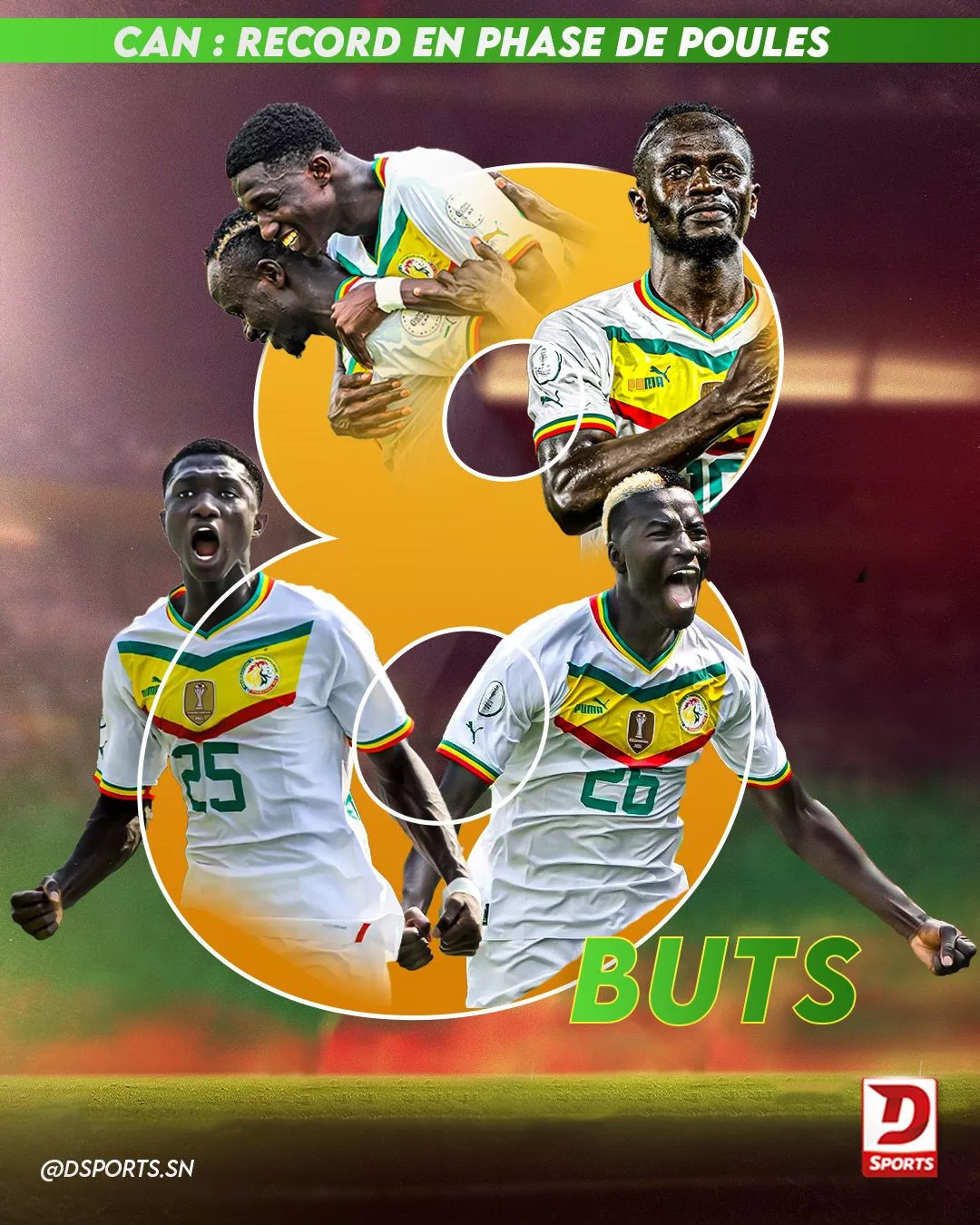 CAN 2023 - Guinée / Sénégal 0-2 : Une victoire, une 1re place et des records