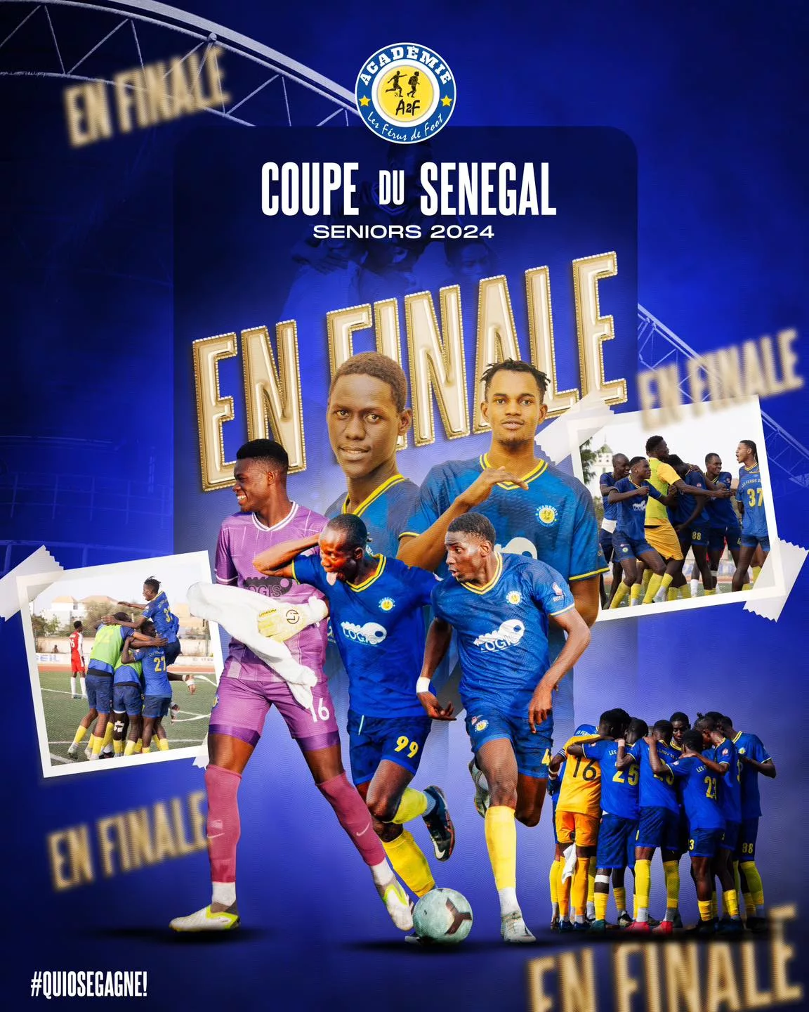 Académie les férus du foot en finale de la Coupe du Sénégal