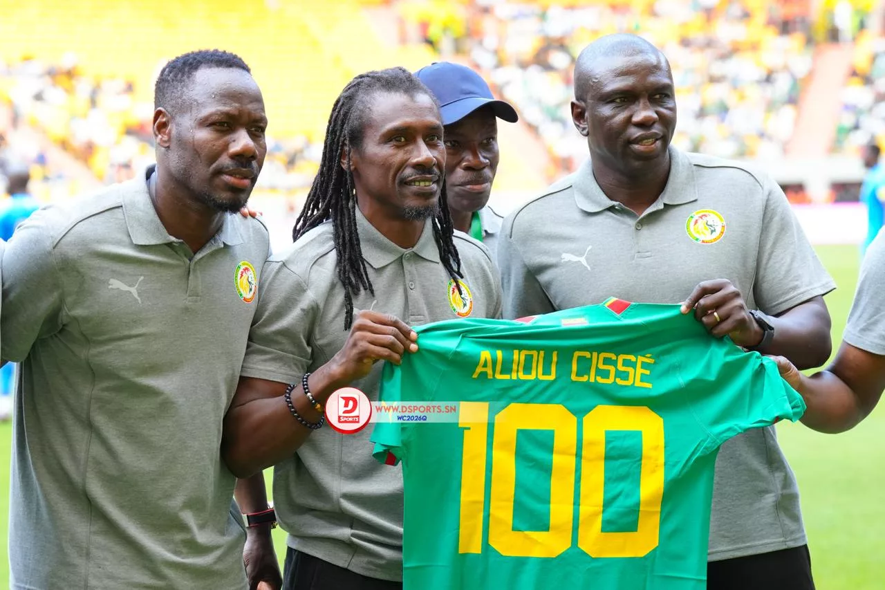 Aliou Cissé 100 matchs