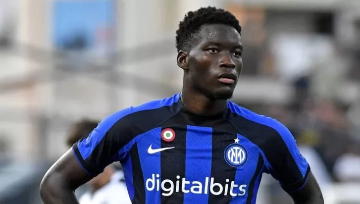 Inter Milan : le prometteur attaquant Amadou Sarr prêté