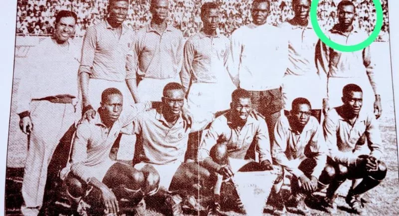 Onze du Sénégal 1961 avec Souleymane Jules Diop