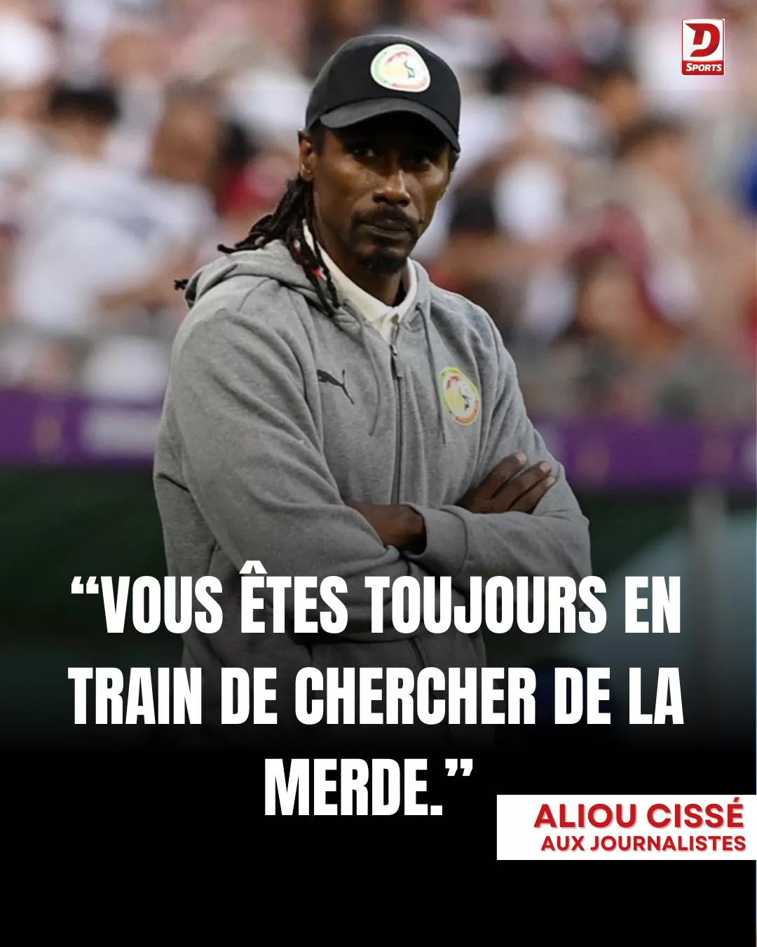 Publication de liste et colère du coach