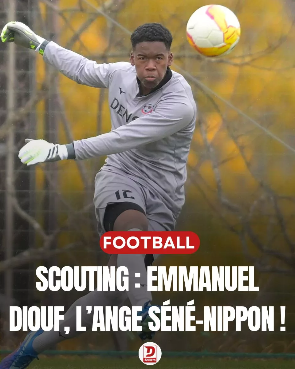 Emmanuel Diouf gardien de but Japon