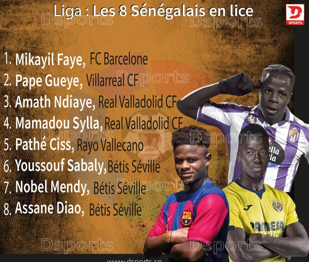 Liga le nombre de sénégalais