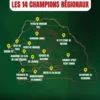 Sénégal division régionale les champions régionaux