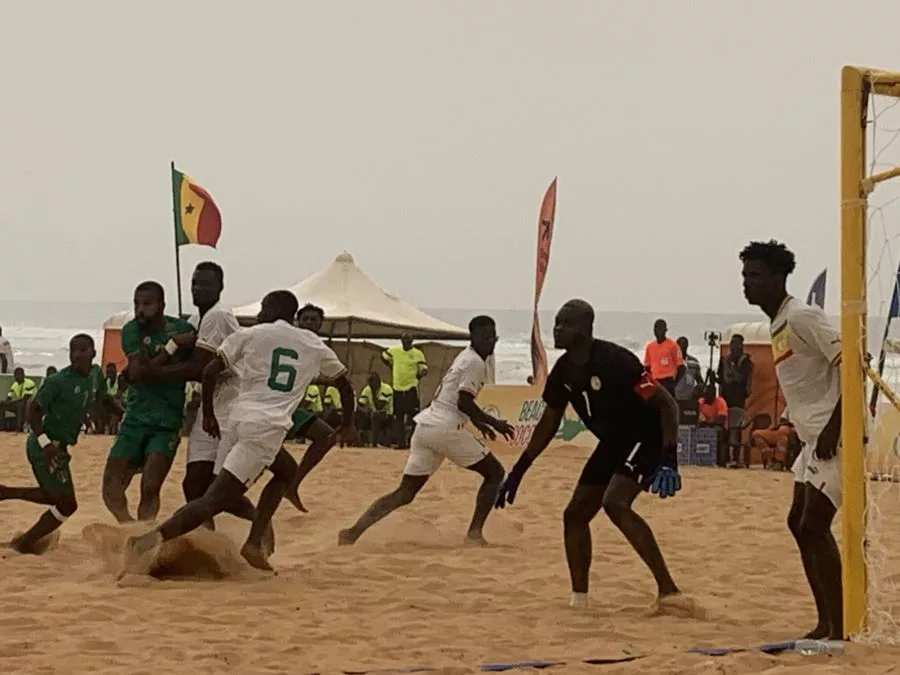 Beach soccer Sénégal vs Mauritanie