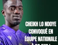 Cheikh Lo Ndoye convoqué en équipe nationale