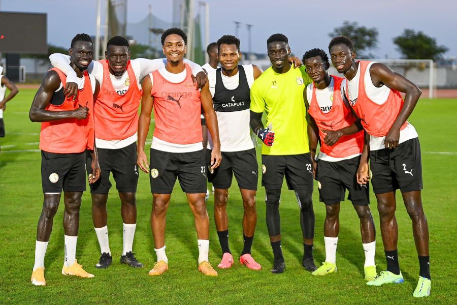 Entrainement des Lions