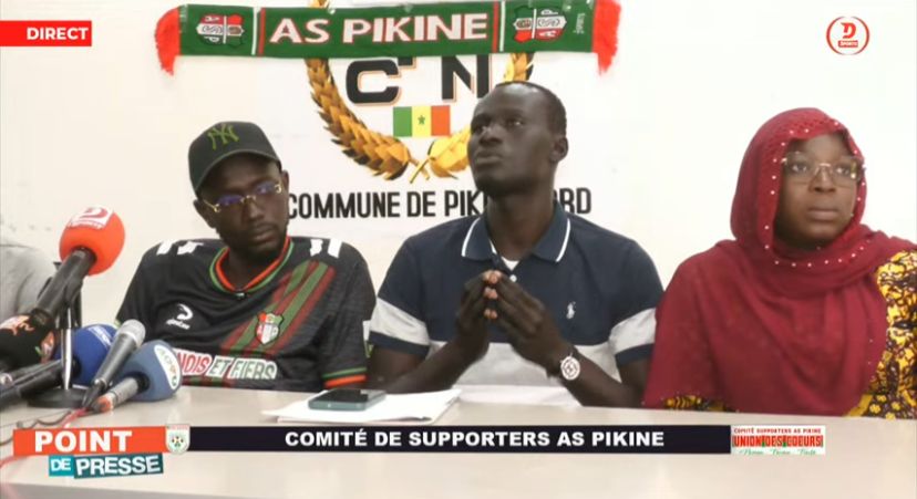 Conférence de presse AS Pikine