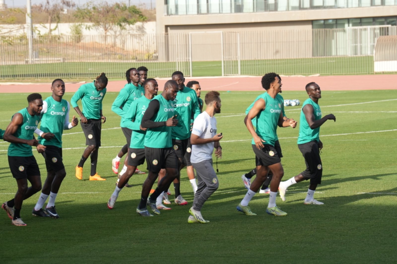 Entrainement des Lions du Sénégal (2)