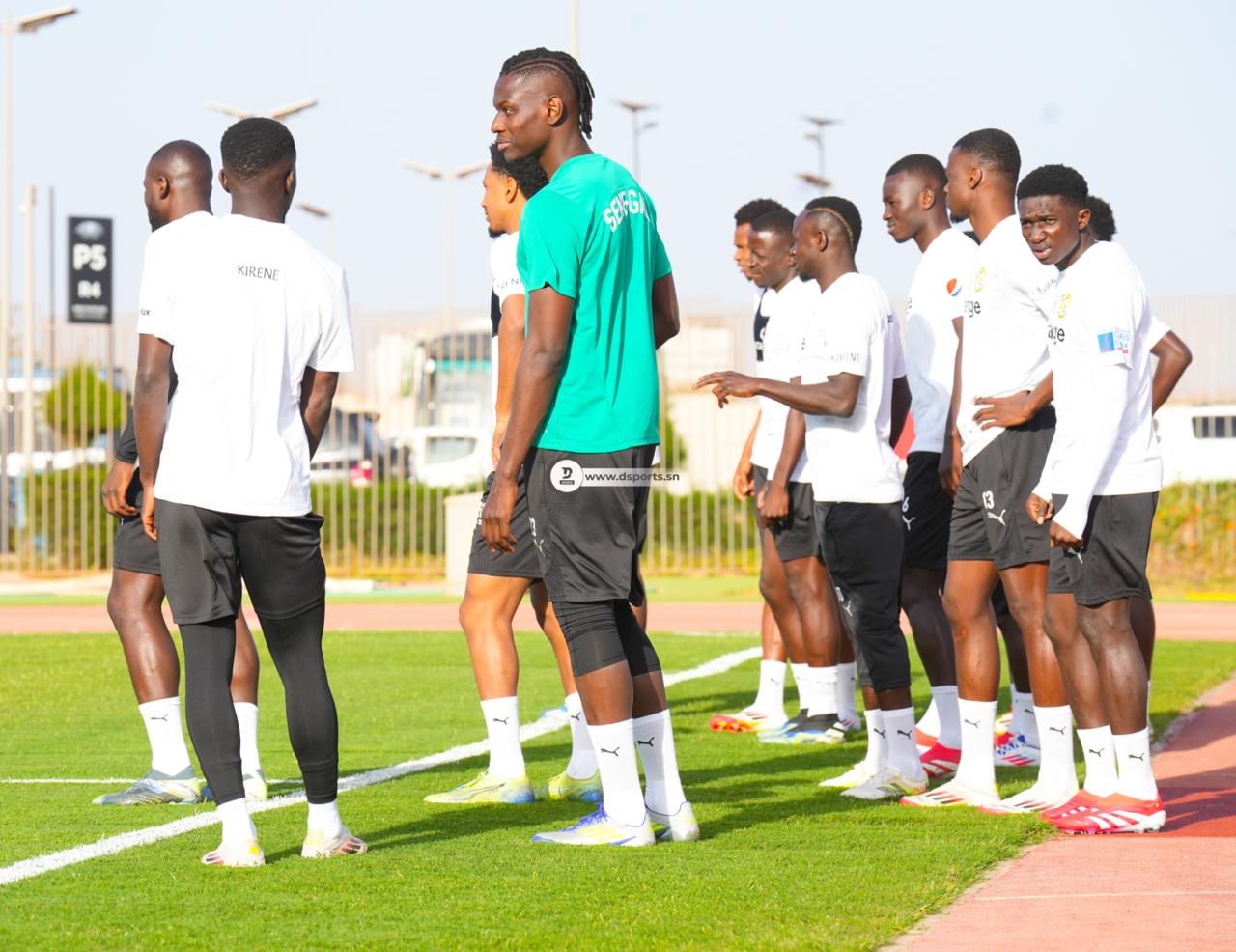 Entrainements des Lions du Sénégal