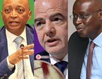 Patrice Motsepe Me Augustin Senghor et Infantino