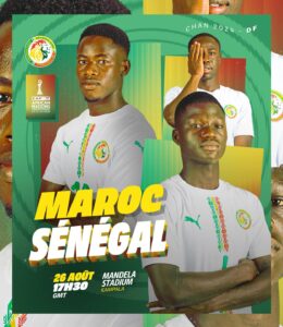 CHAN 2025 Maroc-Sénégal