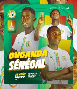 Chan 2025 Ouganda vs Sénégal