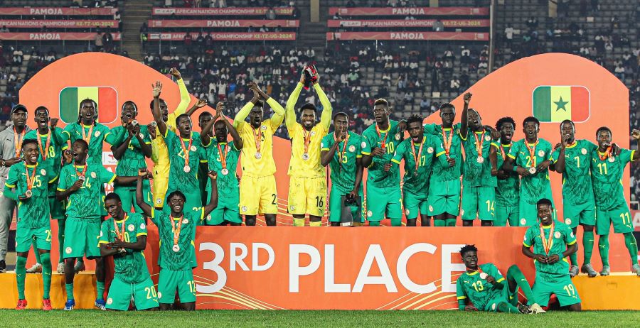 Sénégal médaille bronze CHAN 2025