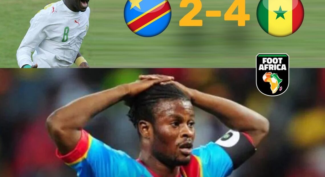 RD Congo vs Sénégal direct
