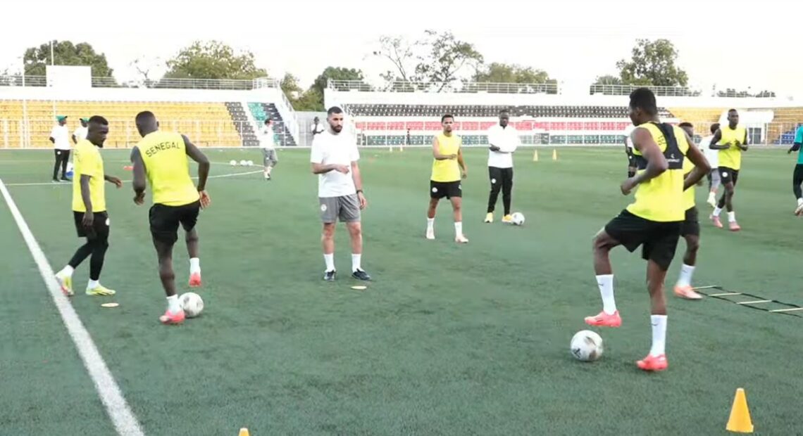 Entrainements des Lions au Soudan du Sud