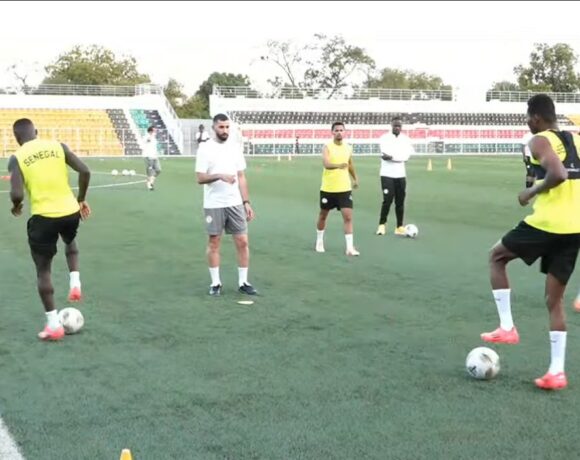 Entrainements des Lions au Soudan du Sud