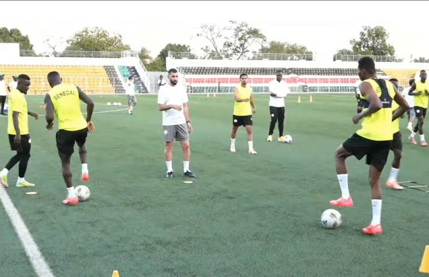 Entrainements des Lions au Soudan du Sud