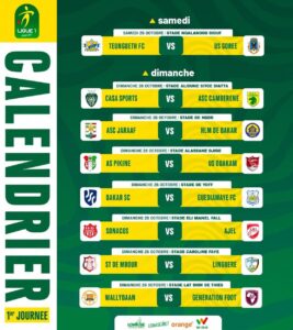 Ligue 1 Sénégal Saison 2025-2026