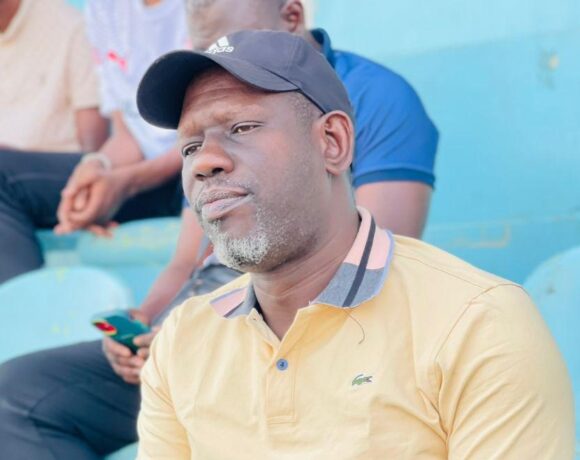 Sellé Dieng coach Wally Daan FC