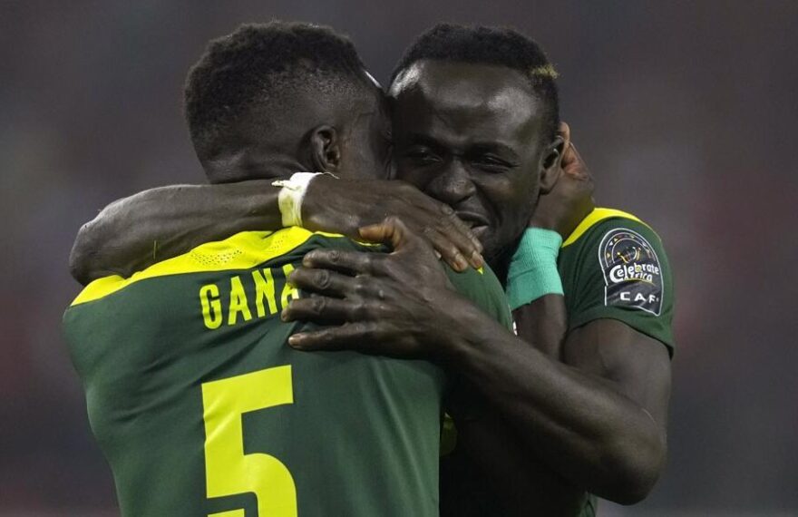 Gana Guèye et Sadio Mané