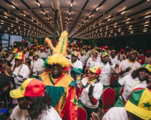 Les supporters sénégalais assurent l'ambiance à Tanger