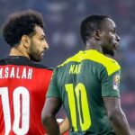 Sadio Mané et Mohamed Salah
