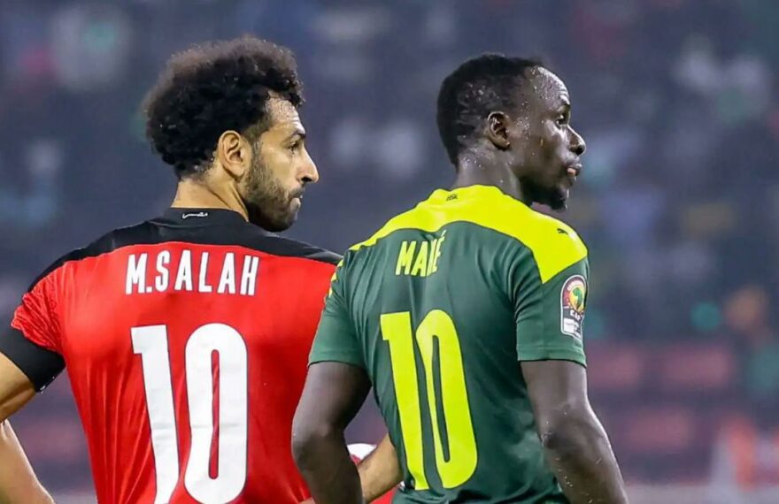 Sadio Mané et Mohamed Salah