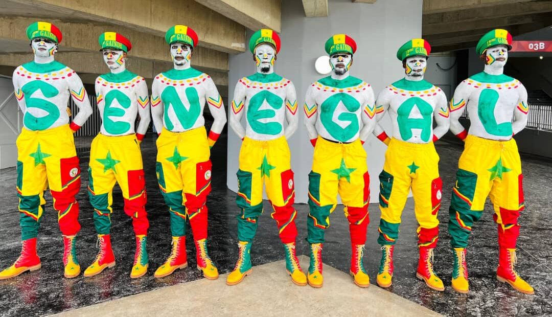 Supporters sénégalais à Tanger
