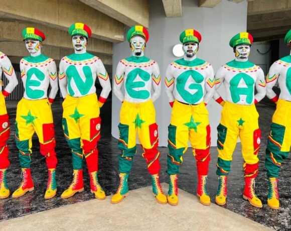 Supporters sénégalais à Tanger