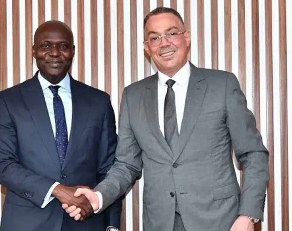 Abdoulaye Fall et Fouzi Lekjaa