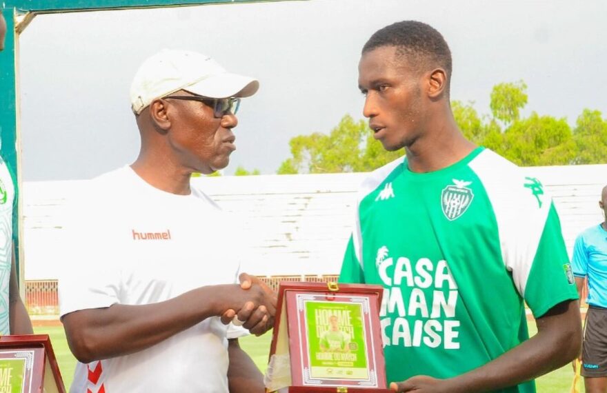 Boubacar Coly buteur du Casa Sports