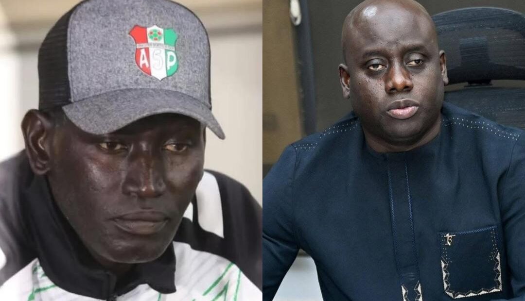 Retrouvailles Joe Senghor et Modou Fall