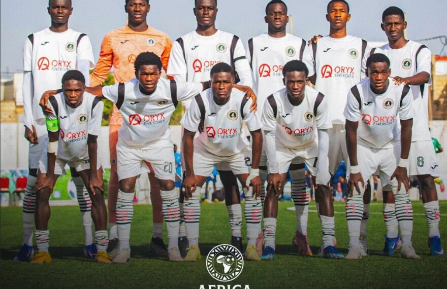Diambars FC coach Assane Faye