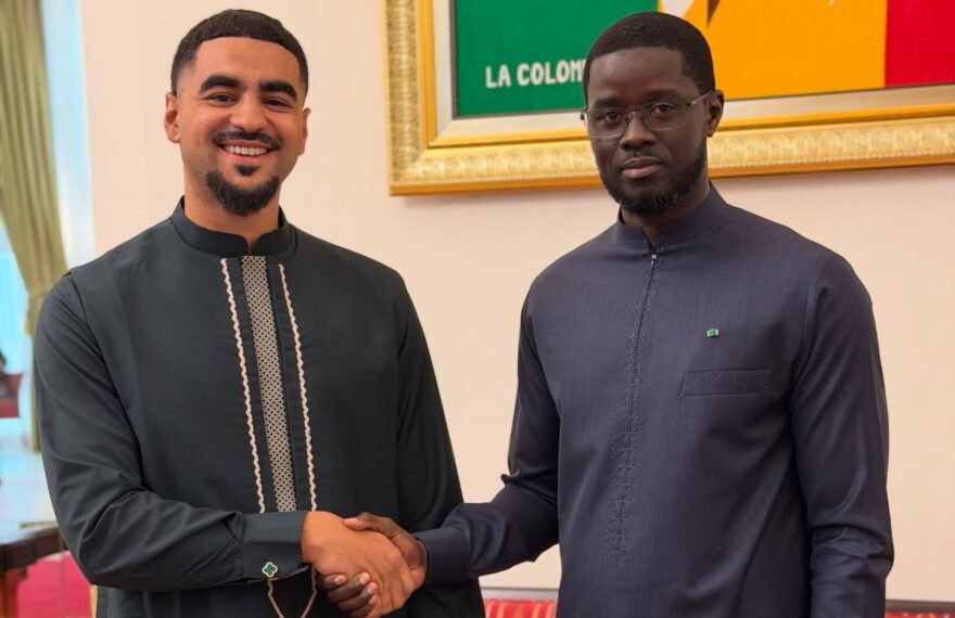 Edgar Barros et Bassirou Diomaye Faye