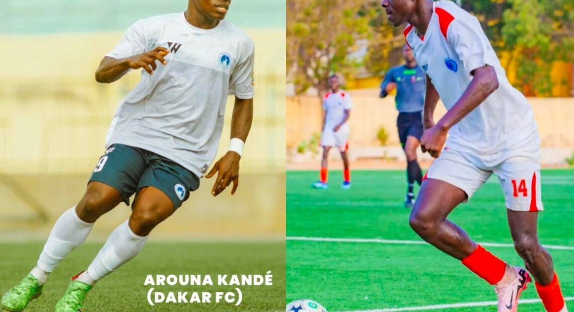Jean Diassy et Arouna Kandé, meilleur buteur National 1