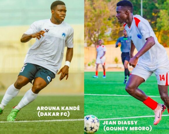 Jean Diassy et Arouna Kandé, meilleur buteur National 1