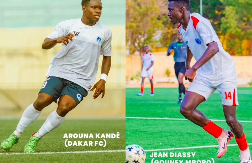 Jean Diassy et Arouna Kandé, meilleur buteur National 1