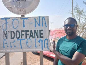 Ndoffane, le village de ma mère, sur la route de Ziguinchor