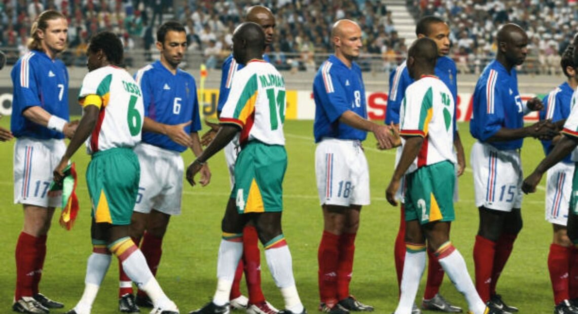 Sénégal bat la France le 31 mai 2002