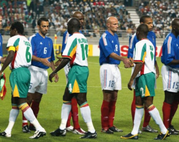 Sénégal bat la France le 31 mai 2002
