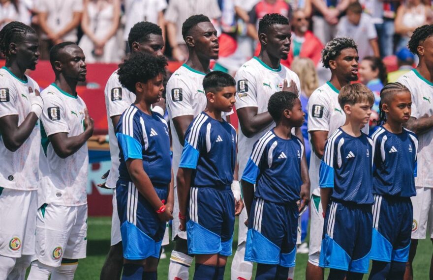 Les Lions du Sénégal en 16es de finale