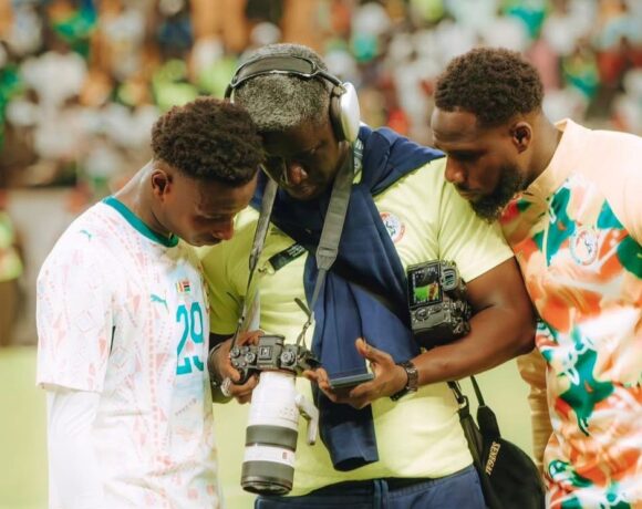 Sidy Talla photographe de la Fédération sénégalaise de football