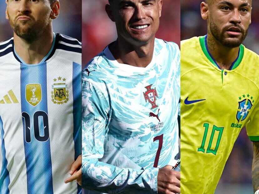 Ronaldo Neymar et Messi