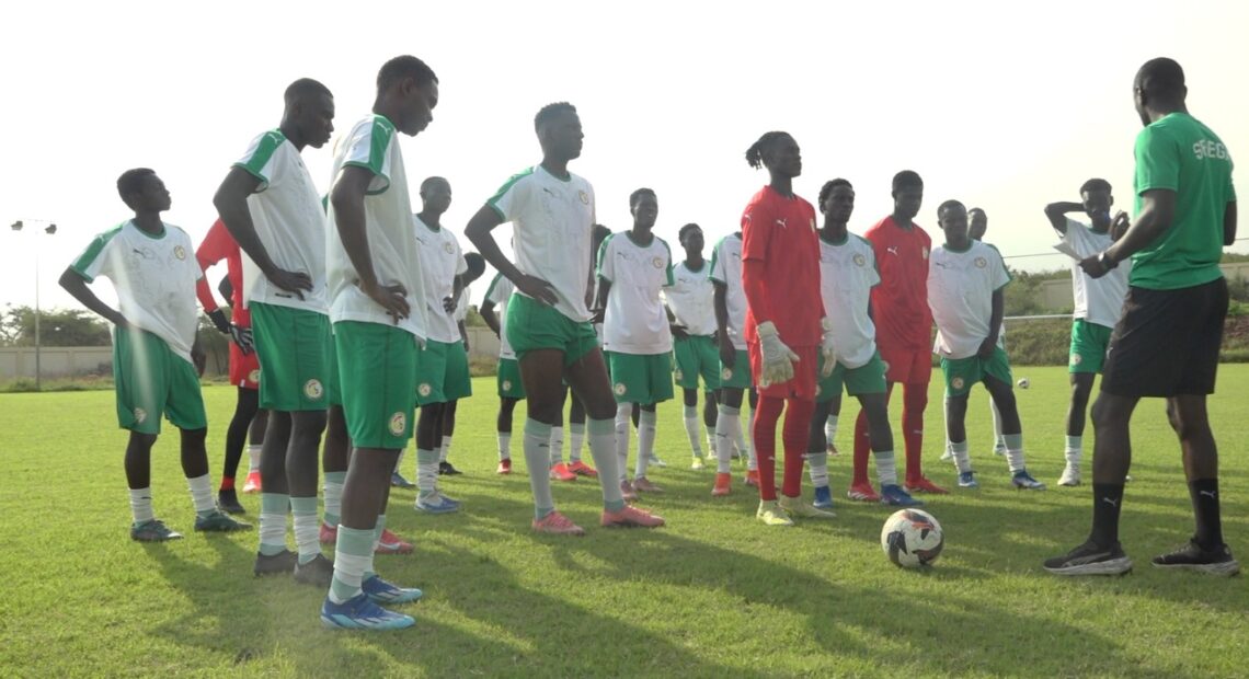 La préparation des U23 du Sénégal
