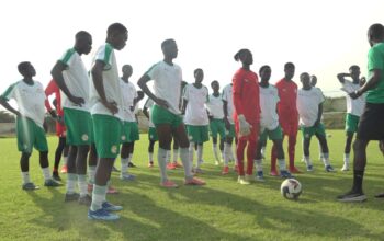 La préparation des U23 du Sénégal